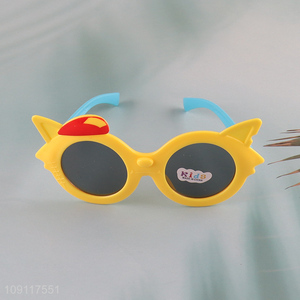 Most popular cartoon plastic summer outdoor children sunglasses