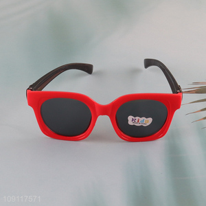 Top sale plastic summer outdoor fashion children sunglasses wholesale