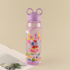 Most popular cartoon plastic 650ml water bottle drinking bottle