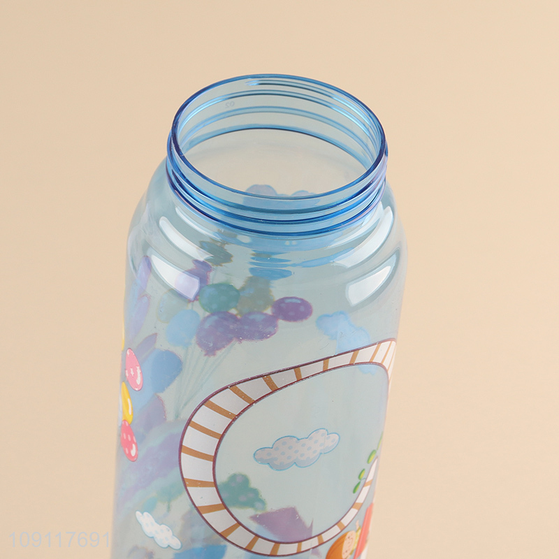 Top sale cartoon printed 650ml water bottle drinking bottle
