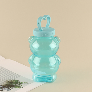Best selling cartoon bear plastic water bottle drinking bottle wholesale