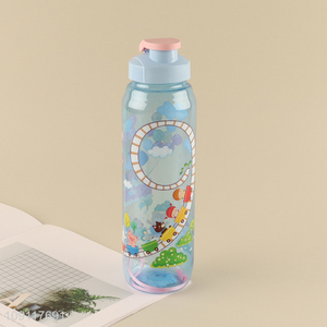 Top sale cartoon printed 650ml water bottle drinking bottle