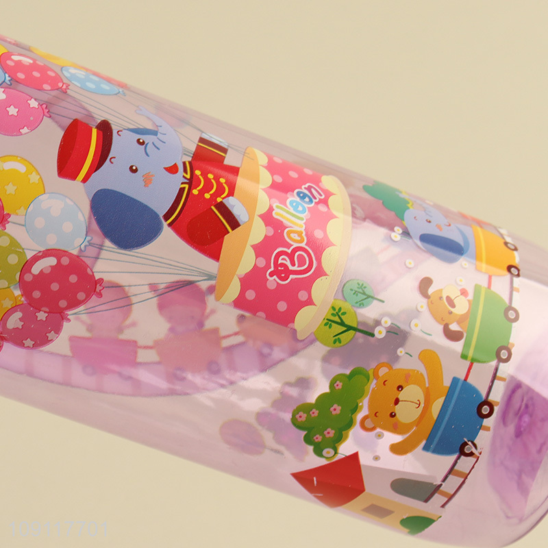 Most popular cartoon plastic 650ml water bottle drinking bottle