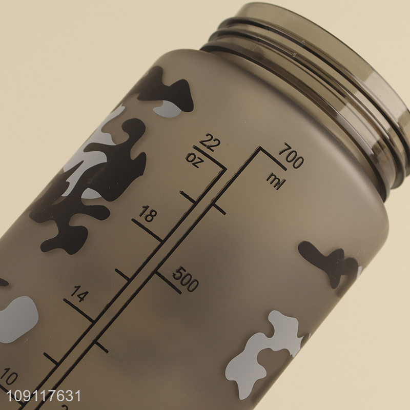 Good quality large capacity portable plastic sports water bottle