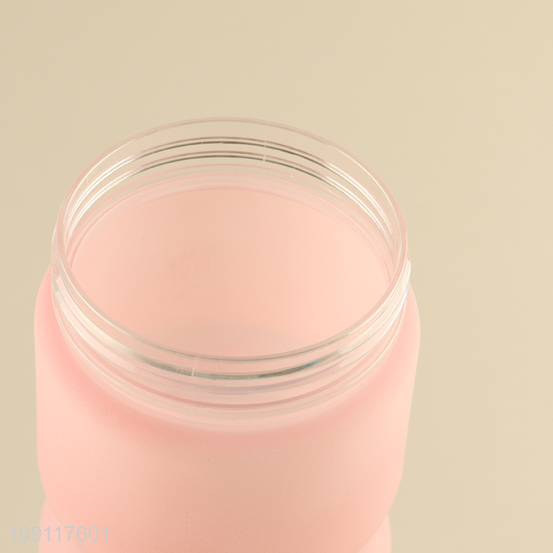 Top selling cartoon printed portable sports water bottle with handle