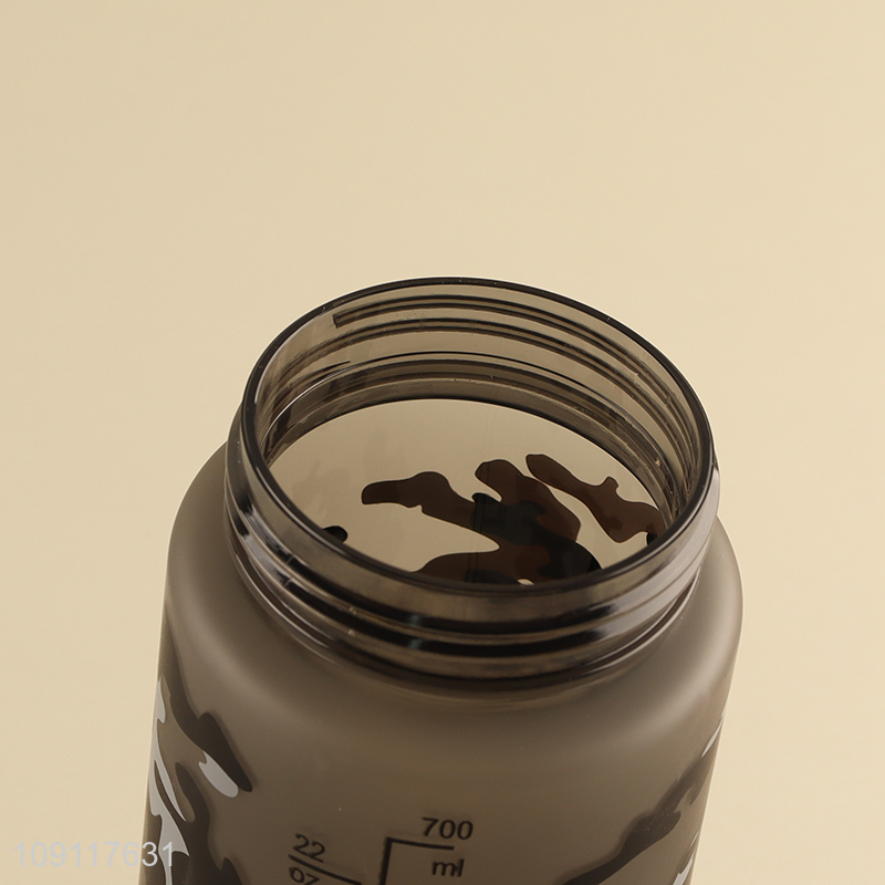 Good quality large capacity portable plastic sports water bottle