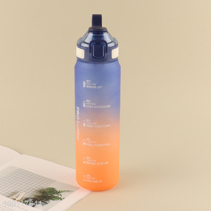 New arrival large capacity 1L portable sports water bottle for sale