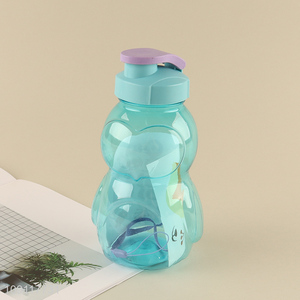 Most popular cartoon plastic children 500ml water bottle drinking bottle