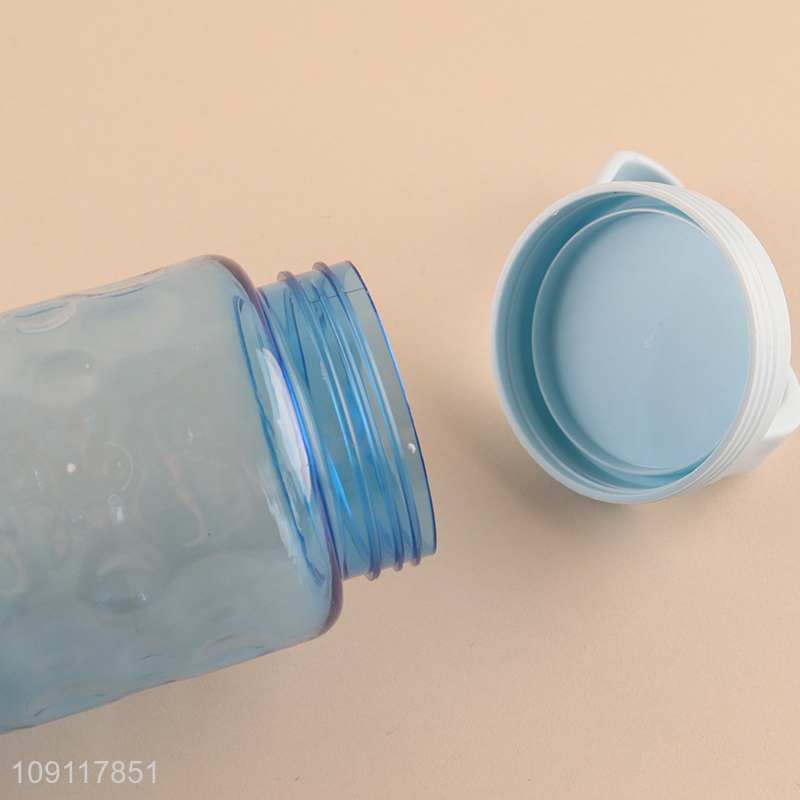 Yiwu market plastic 500ml portable water bottle with handle