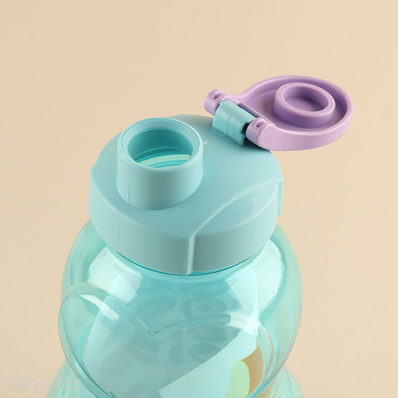 Most popular cartoon plastic children 500ml water bottle drinking bottle