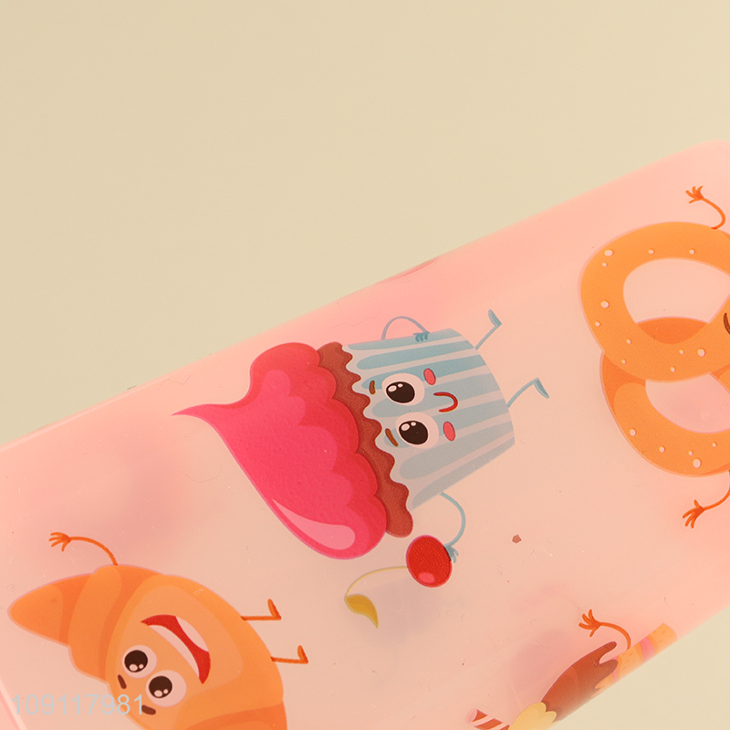 Factory supply cartoon printed 500ml water cup straw cup