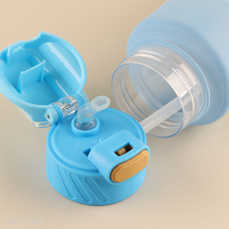 Most popular cartoon girls plastic water bottle drinking bottle