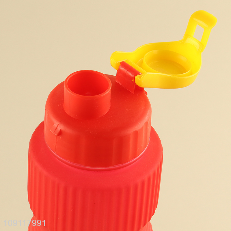 Low price rainbow color plastic water bottle drinking bottle