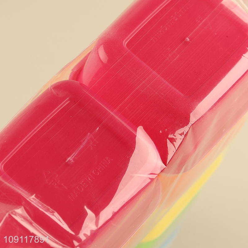 Best quality multicolor 10pcs plastic mini storage box with lid