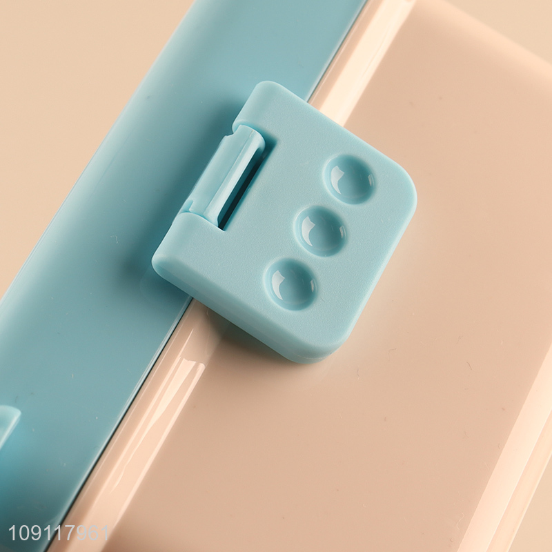 Most popular cartoon school kids plastic lunch box for sale