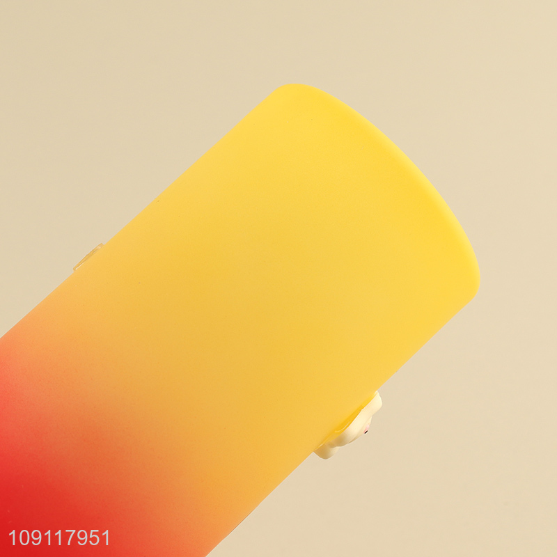 Best selling portable cartoon printed plastic water bottle drinking bottle