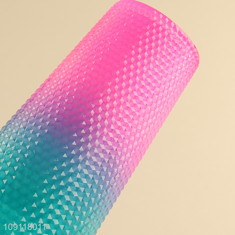 Most popular plastic water cup drinking cup straw cup with lid