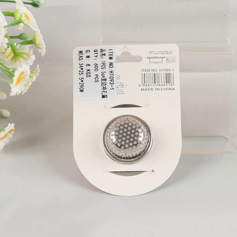 China Imports 1 Piece Stainless Steel Sink Drain Strainer for Kitchen Bathroom