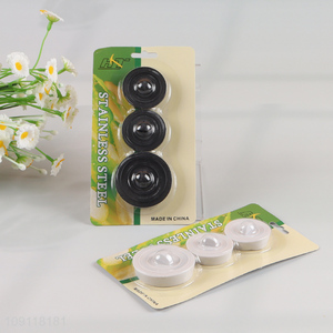 Good Quality 3 Pieces Rubber Drain Plugs Rubber Sink Stoppers for Kitchen