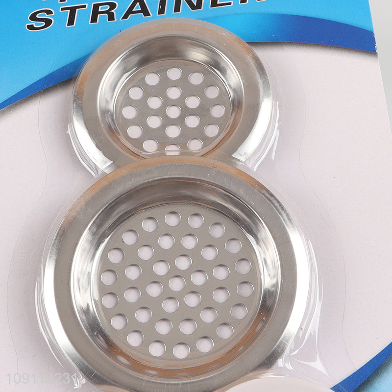 Online Wholesale 4 Pieces Kitchen Sink Strainers and Drain Stoppers set