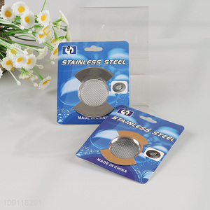 High Quality 1 Piece Rust Proof Stainless Steel Kitchen Bathroom Sink Strainer