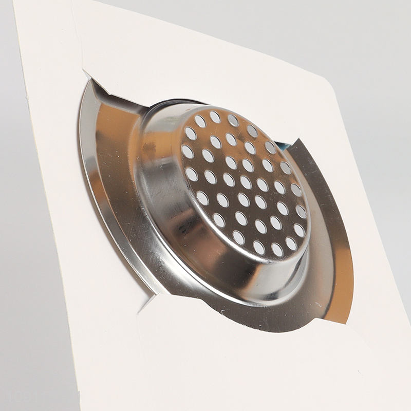 China Imports 2 Pieces Stainless Steel Kitchen Sink Strainers for Bathroom Bathtub