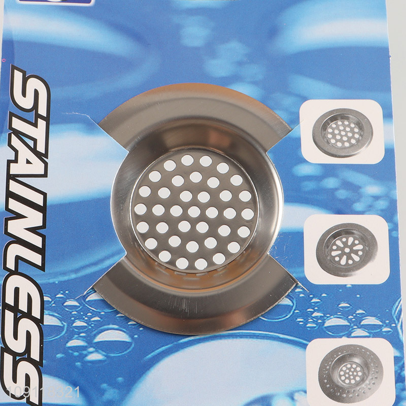China Imports 2 Pieces Stainless Steel Kitchen Sink Strainers for Bathroom Bathtub