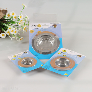 Hot Selling 1 Piece Easy to Clean Stainless Steel Kitchen Sink Drain Strainer