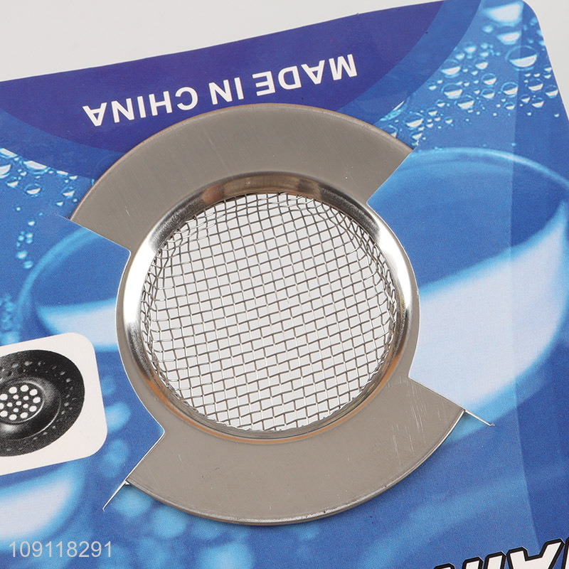 High Quality 1 Piece Rust Proof Stainless Steel Kitchen Bathroom Sink Strainer