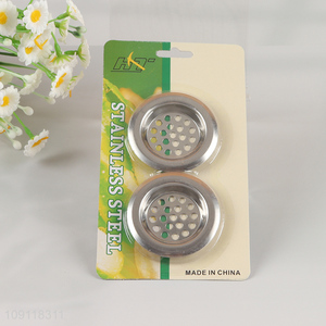 New Arrival 2 Pieces Stainless Steel Sink Drainer Sink Strainers for Kitchen