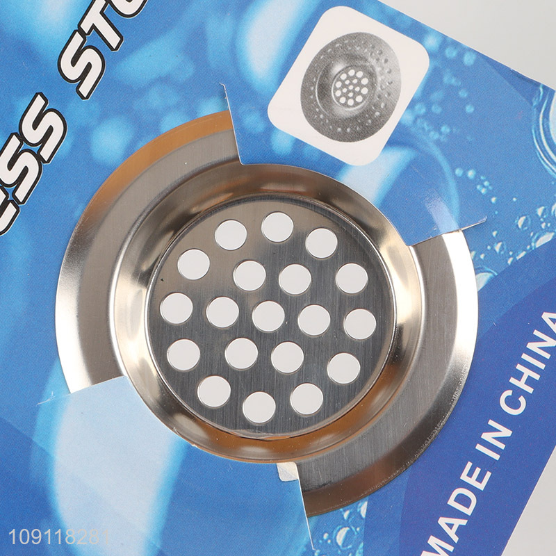 Factory Price 1 Piece Stainless Steel Kitchen Sink Drainer Strainer for Bathroom