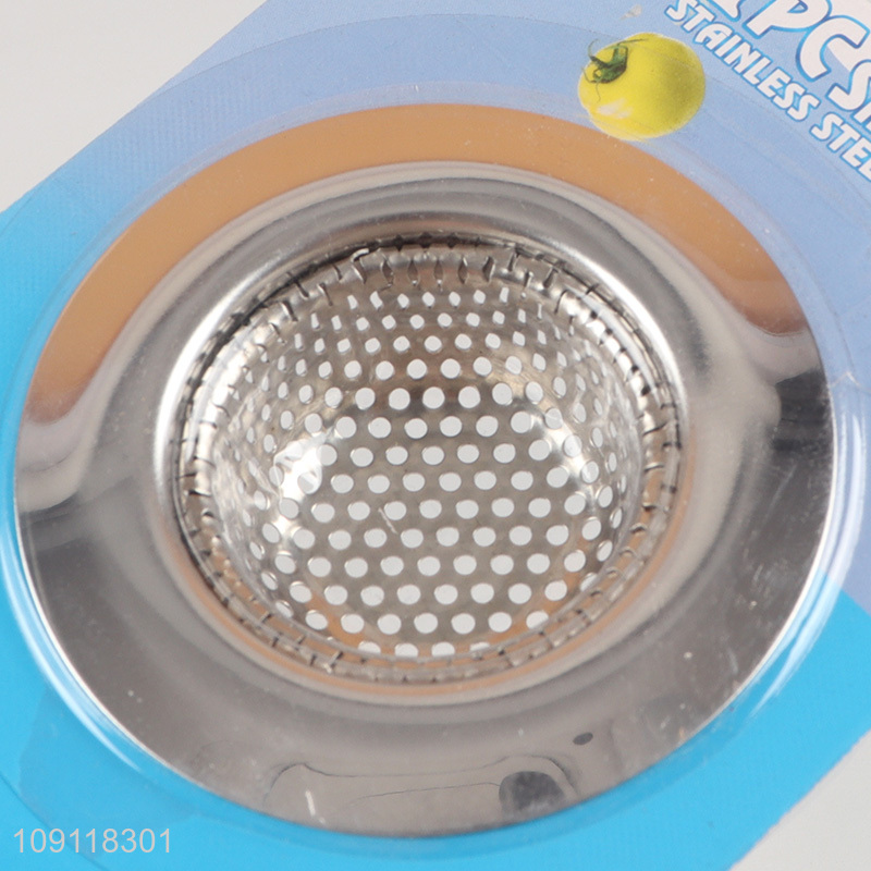 Hot Selling 1 Piece Easy to Clean Stainless Steel Kitchen Sink Drain Strainer