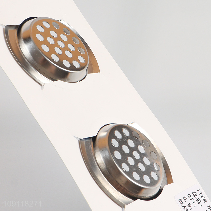 Online Wholesale 2 Pieces Multipurpose Stainless Steel Kitchen Sink Bathtub Strainers