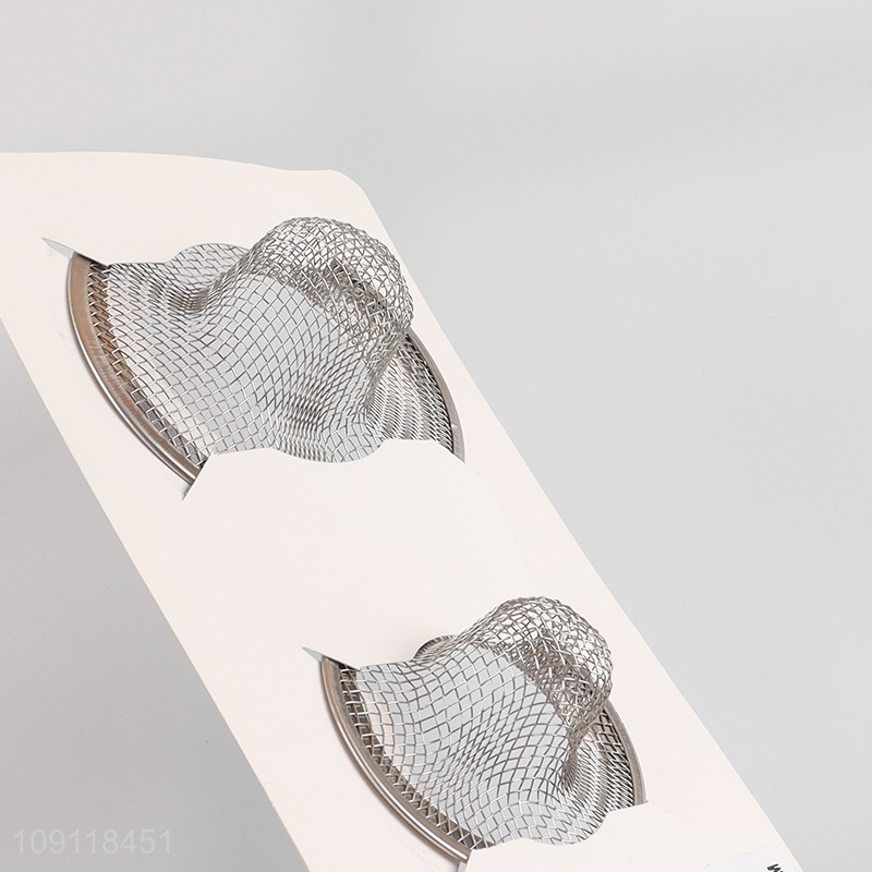 Online Wholesale 2 Pieces Stainless Steel Kitchen Sink Strainers for Bathroom Bathtub