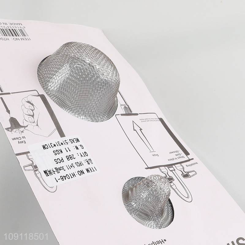 China Imports 2 Pieces Stainless Steel Sink Drainers Kitchen Sink Drain Baskets