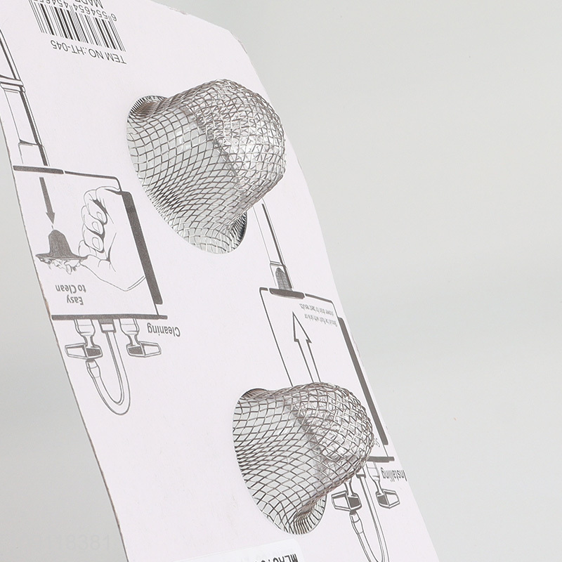 High Quality 2 Pieces Sink Strainers Durable Stainless Steel Kitchen Sink Strainers