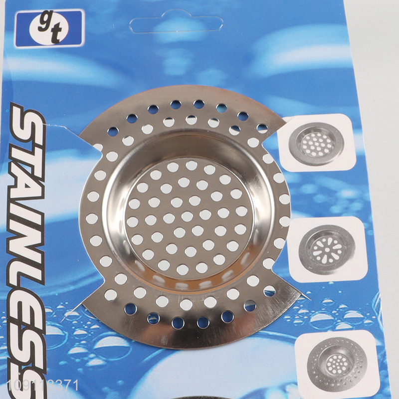 Factory Price 2 Pieces Stainless Steel Sink Drainers Kitchen Sink Drain Baskets