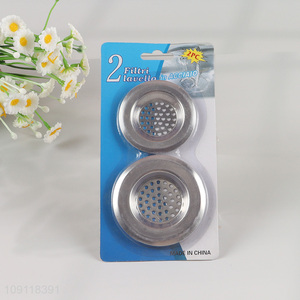 Hot Selling 2 Pieces Heavy Duty Stainless Steel Kitchen Sink Strainer Baskets