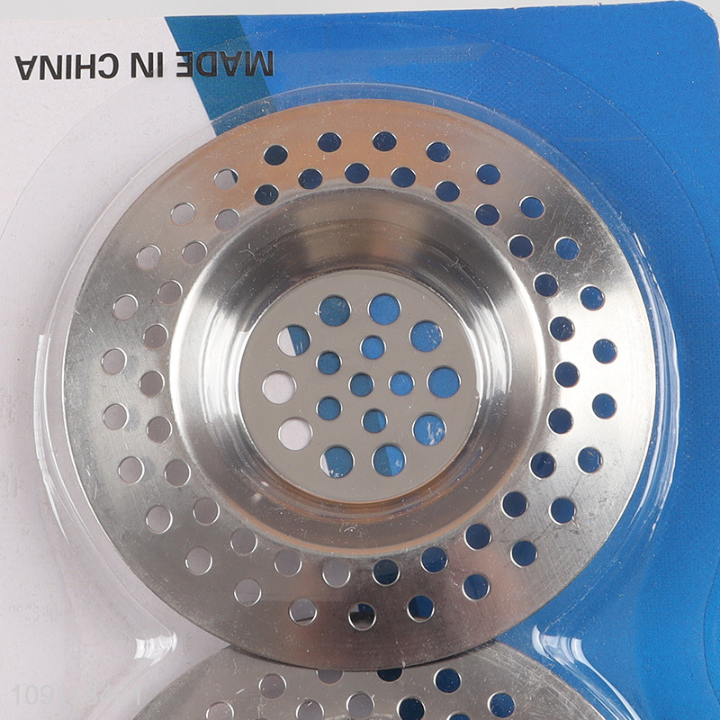 New Arrival 2 Pieces Multipurpose Stainless Steel Kitchen Sink Bathtub Strainers