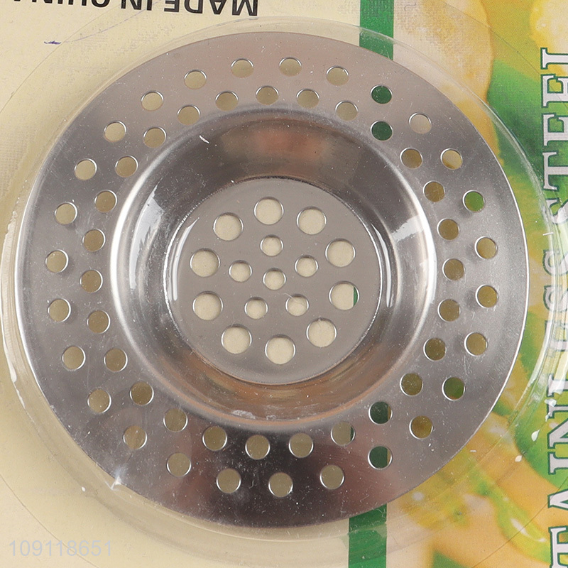 High Quality 1 Piece Heavy Duty Stainless Steel Kitchen Sink Strainer Basket