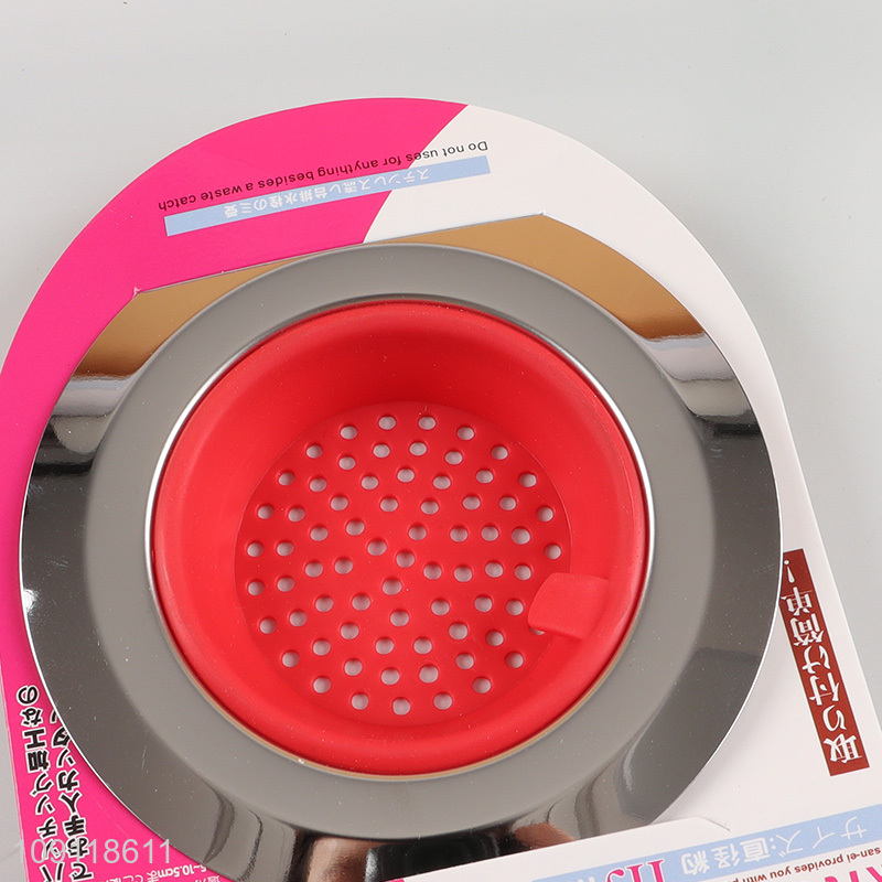 Factory Supply 1 Piece Sink Stainer Heavy Duty Stainless Steel Sink Strainer