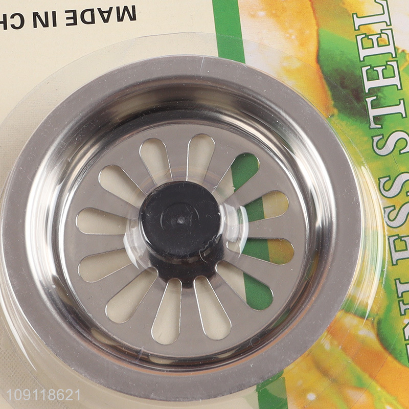 New Product 1 Piece Stainless Steel Sink Drain Strainer for Kitchen Bathroom