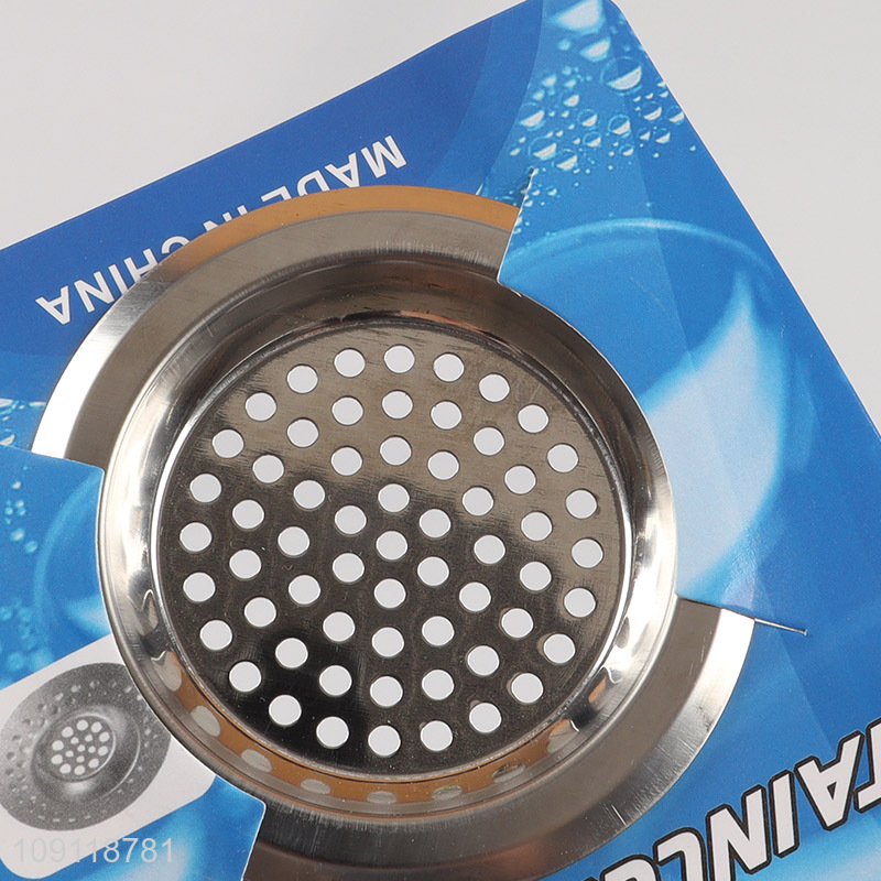 Good Quality 1 Piece Heavy Duty Stainless Steel Kitchen Sink Strainer Basket