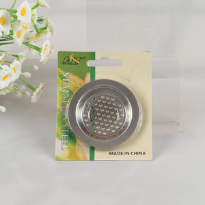 Online Wholesale 1 Piece Rust Proof Stainless Steel Kitchen Bathroom Sink Strainer