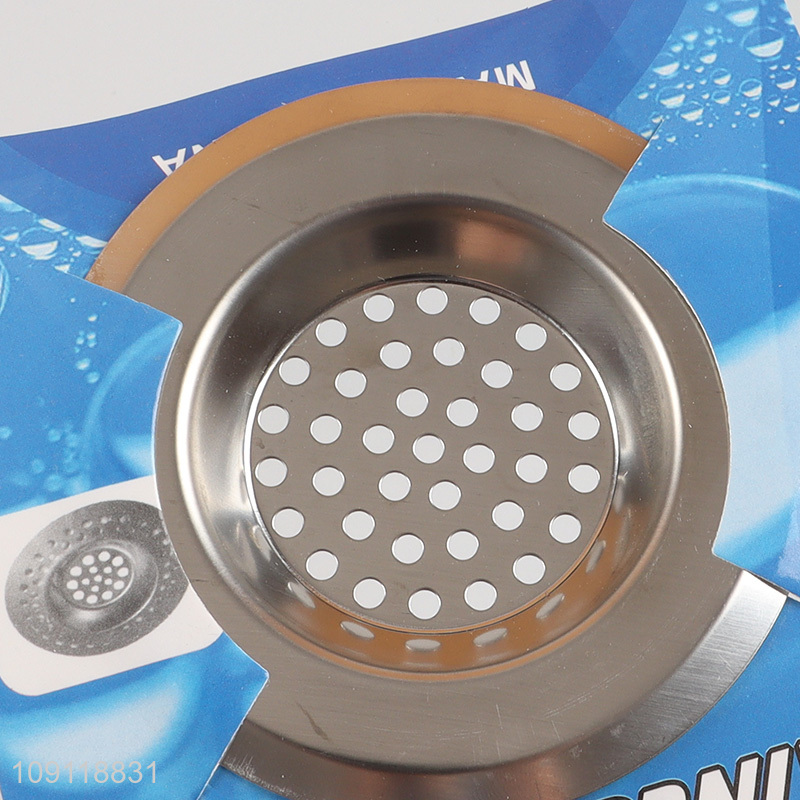 High Quality 1 Piece Stainless Steel Sink Drainer Sink Strainers for Kitchen