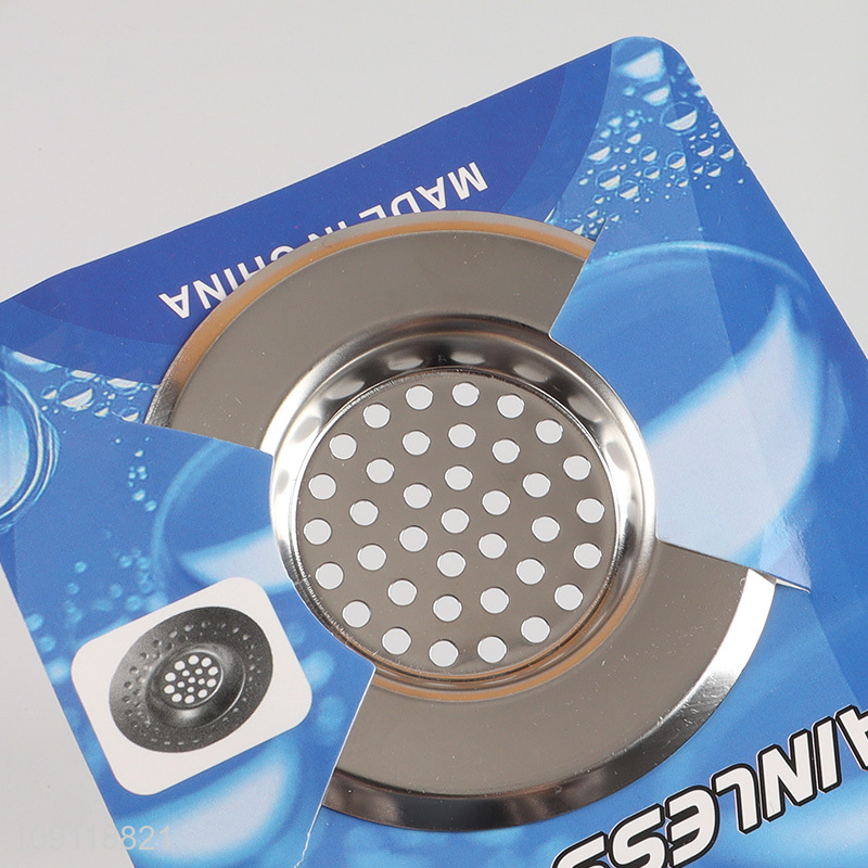 Factory Price 1 Piece Easy to Clean Stainless Steel Kitchen Sink Drain Strainer