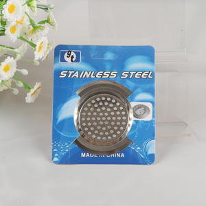 Good Quality 1 Piece Heavy Duty Stainless Steel Kitchen Sink Strainer Basket