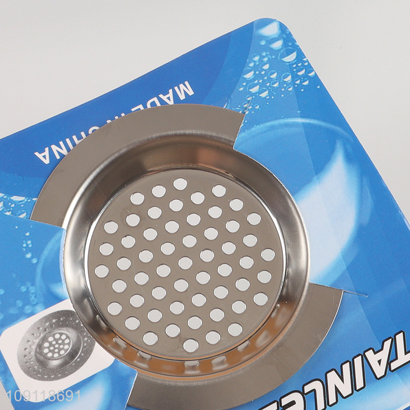 Good Quality 1 Piece Easy to Clean Stainless Steel Kitchen Sink Drain Strainer