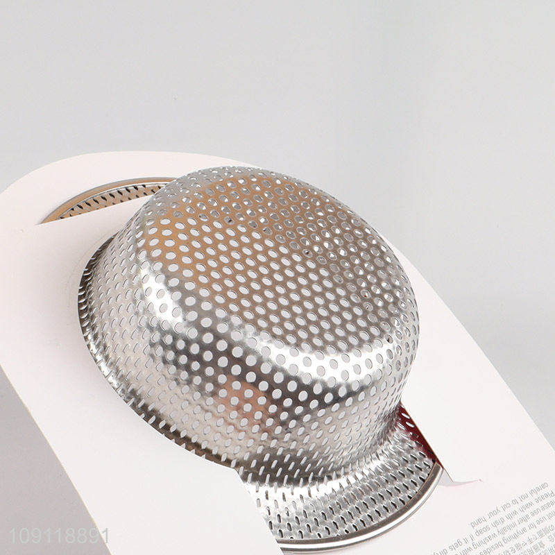 New Product 1 Piece Stainless Steel Sink Strainer Kitchen Sink Drain Basket