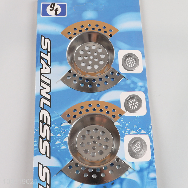 Hot Selling 3 Pieces Stainless Steel Sink Drainers Kitchen Sink Drain Baskets